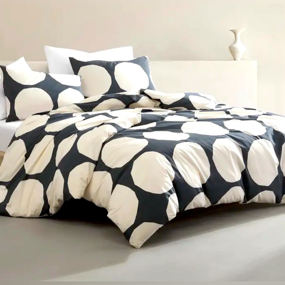 Marimekko Kivet Duvet Cover & Shams Set NEW